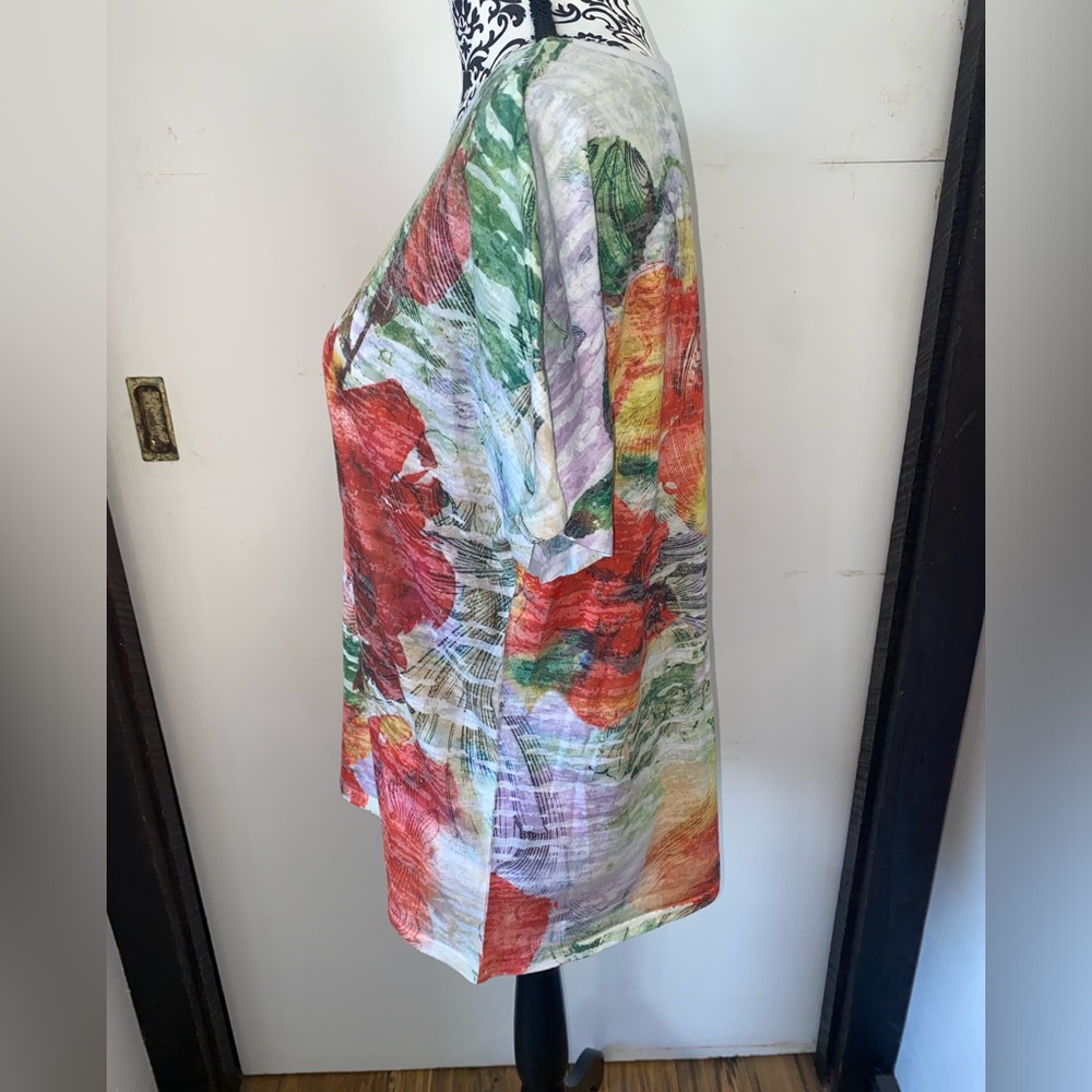 Breckenridge Size Large Multiple Color Floral Sho… - image 8